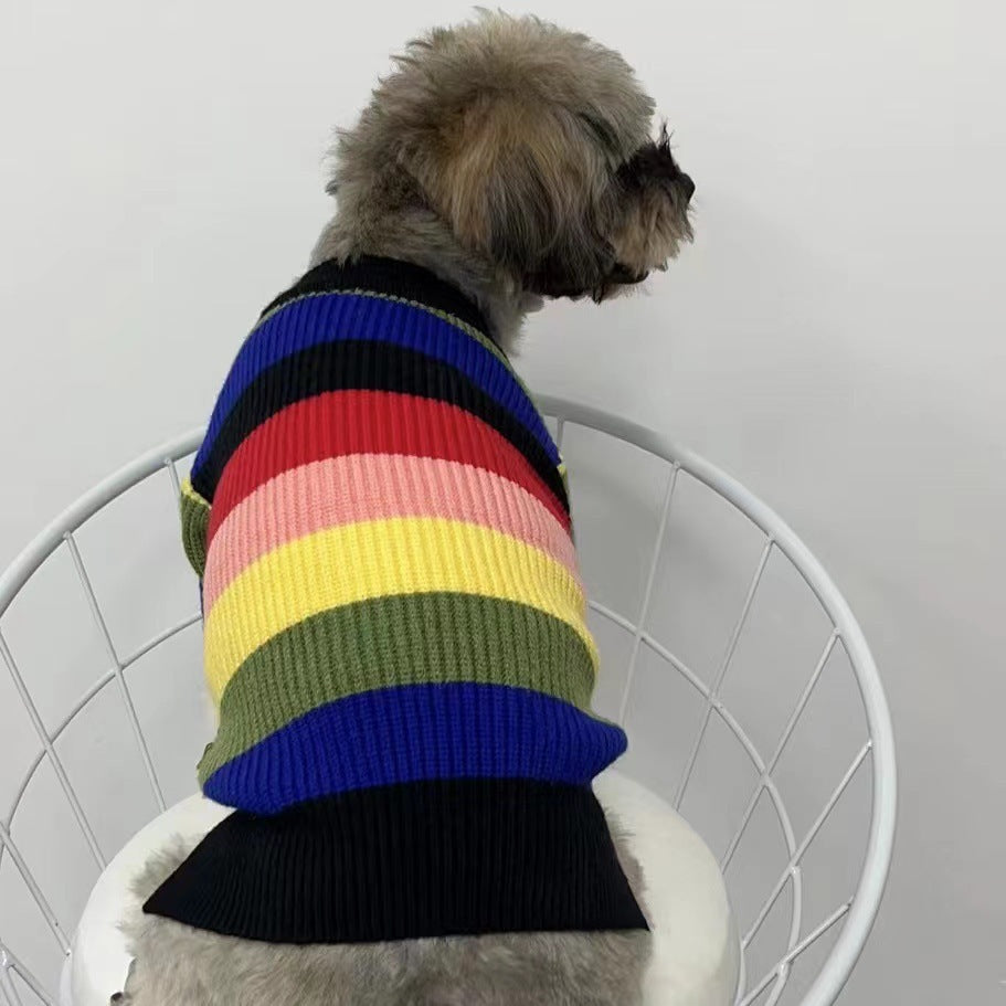 Cardigan Sweater Dog Cat Color Clothes