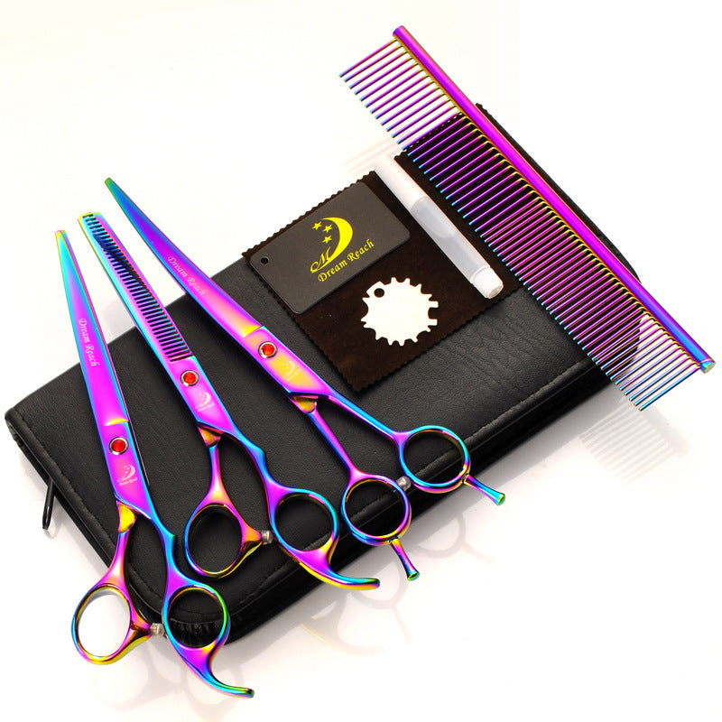 Pet grooming scissors 1 Style 7 inch