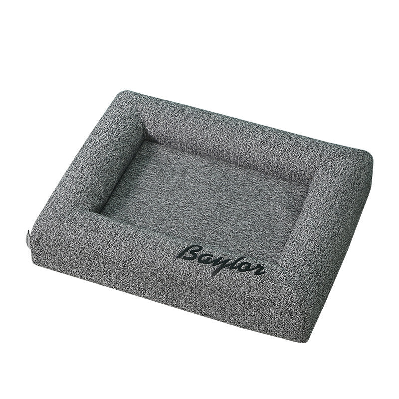 Removable And Washable Cat Litter Suitable For Pet Beds In All Seasons Grey