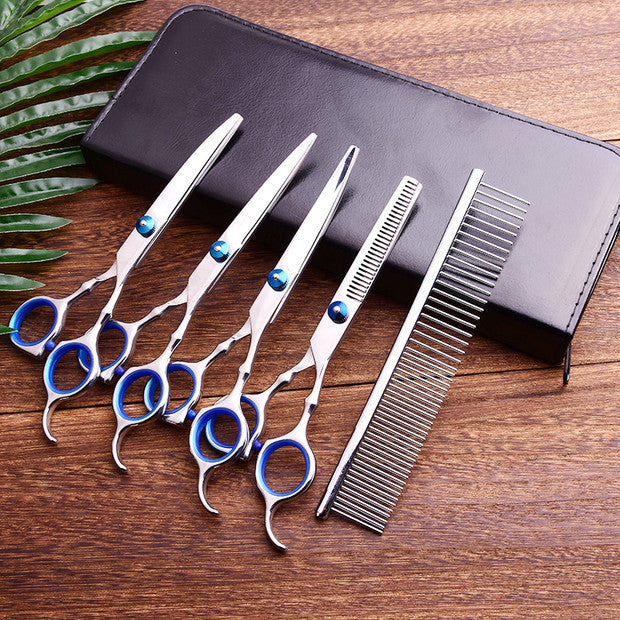 Pet grooming scissors 2 Style Q6pcs