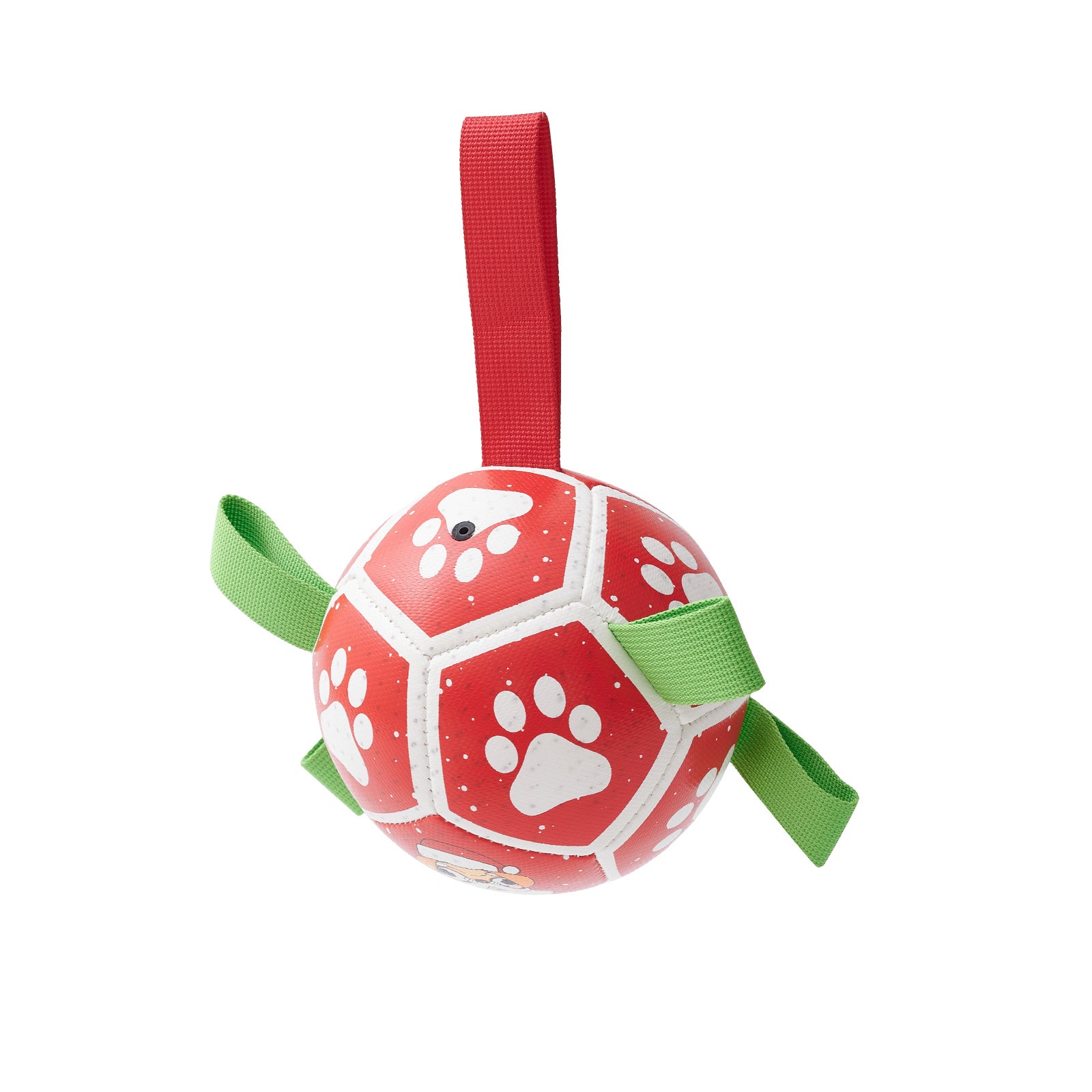 Dog Soccer Balls Toy With Sraps Halloween Christmas Gift For Pets Puppy Birthday Toy Interactive Toys For Tug Of War Water Toys Christmas