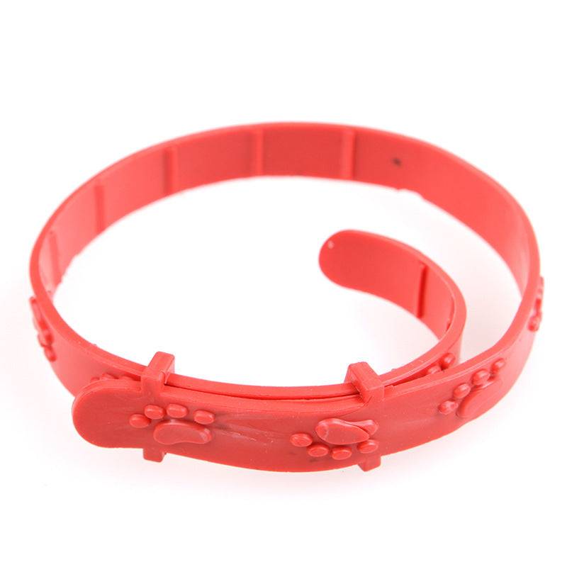 Pet Dog Deworming And Flea Ring Pet Supplies Red