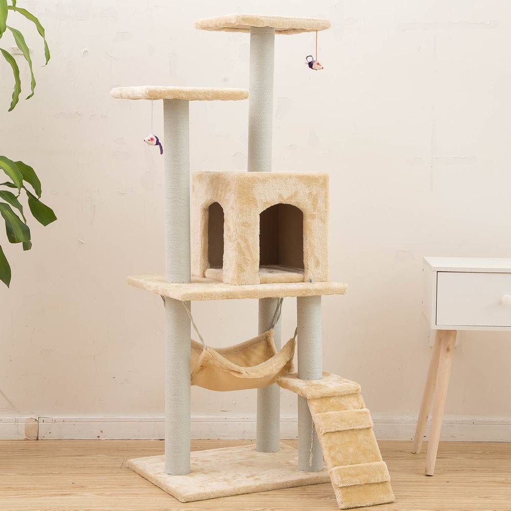 Pet Supplies Cat Toys Climbing Frame Yellow