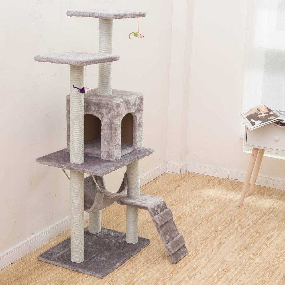 Pet Supplies Cat Toys Climbing Frame Light Grey