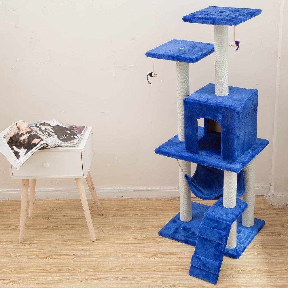 Pet Supplies Cat Toys Climbing Frame Blue